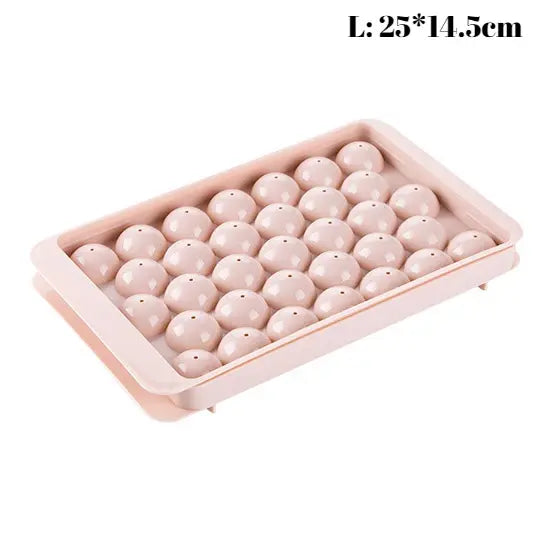 33 Grid Round Ice Tray