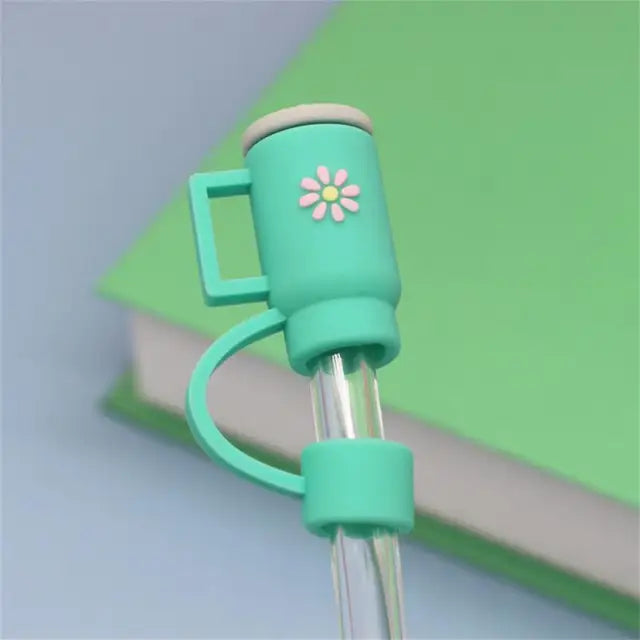 Colorful Silicone Straw Covers