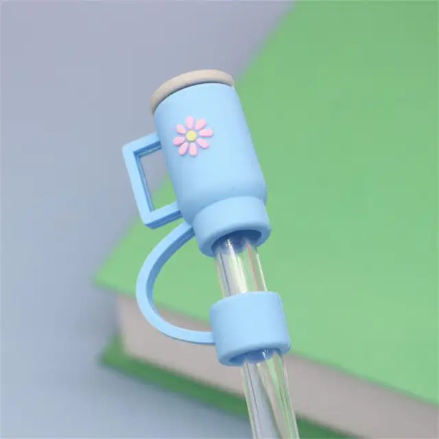 Colorful Silicone Straw Covers