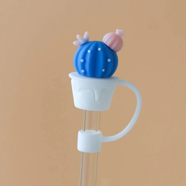 Colorful Silicone Straw Covers