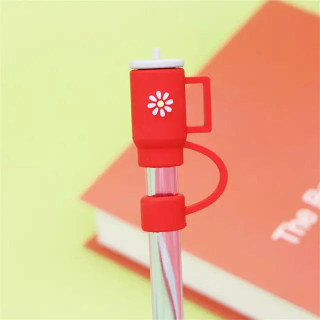 Colorful Silicone Straw Covers